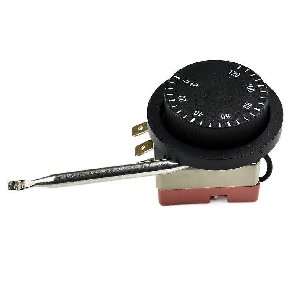Adjustable Thermostat Switch 0120°C Electric Fan Temperature Controller with Radiator Probe