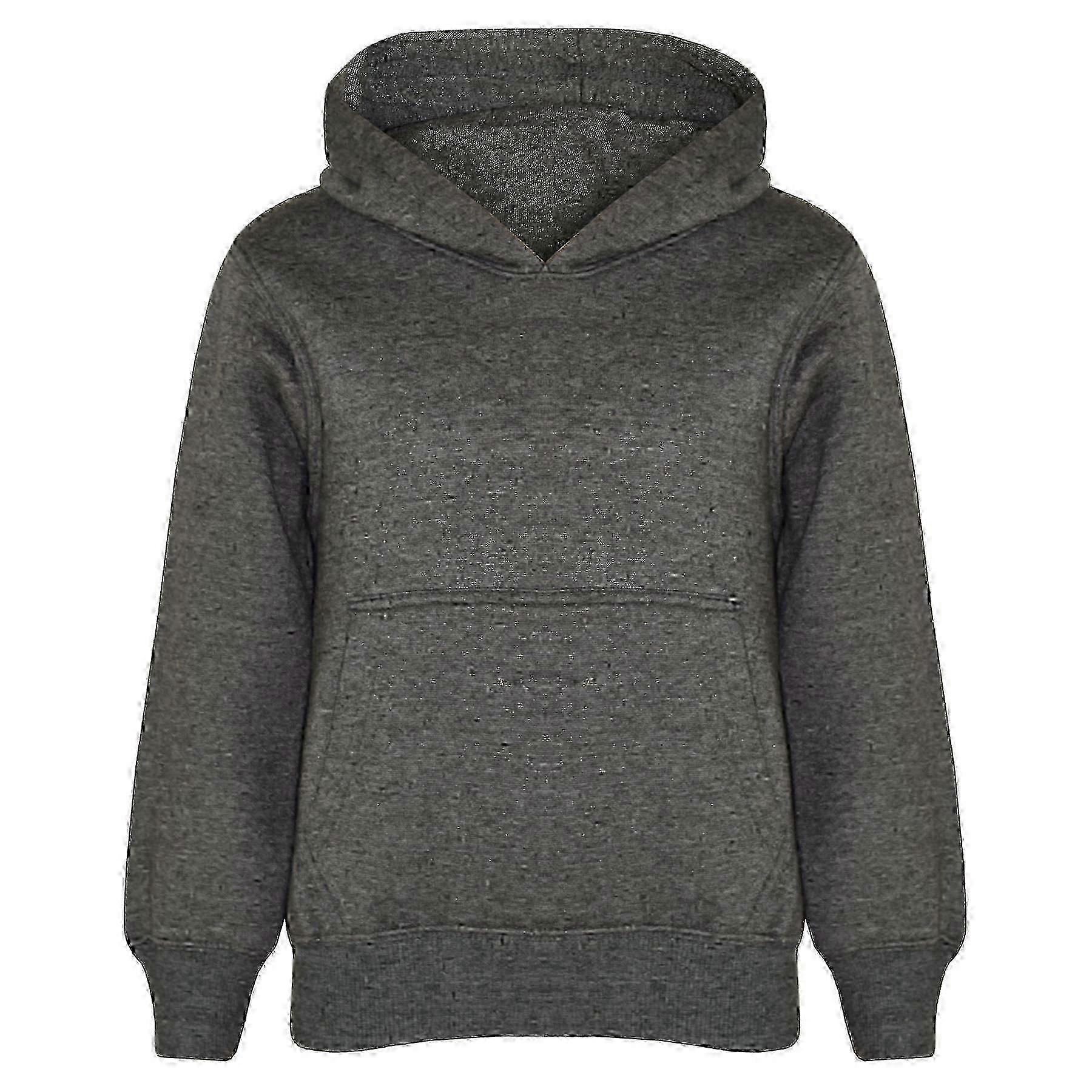 Sweat-shirt à capuche uni imprimé tie-dye pour fille/garçon, pull, veste d'école PE