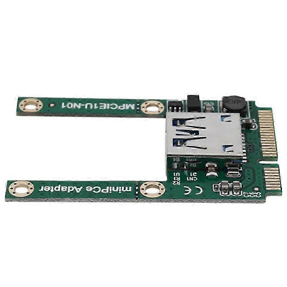Mini PCI-E to USB3.0 Adapter Card PCIe to USB 3.0 Adapter, Suitable for Notebook Computers