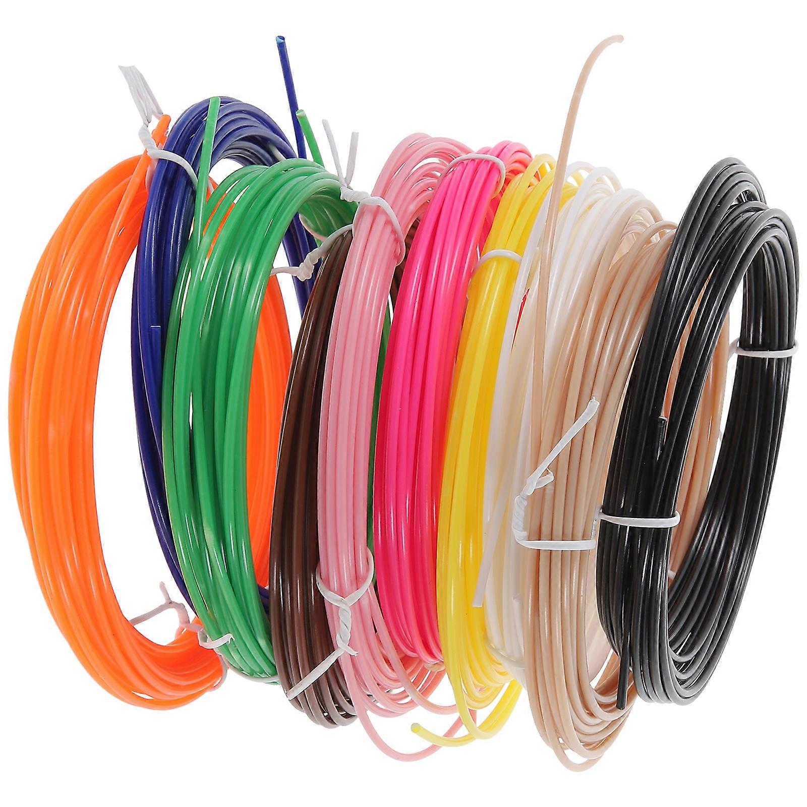 High Temperature 3D Printer Filament 1.75mm Impact Resistance Design 40Pcs