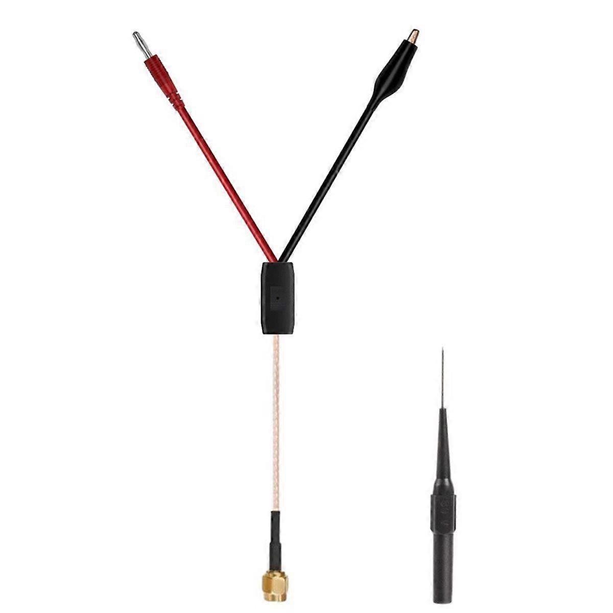 Spectrum Analyzer Oscilloscope Test Probe Test Lead Circuit Board 4mm Banana Plug and Crocodile Cli