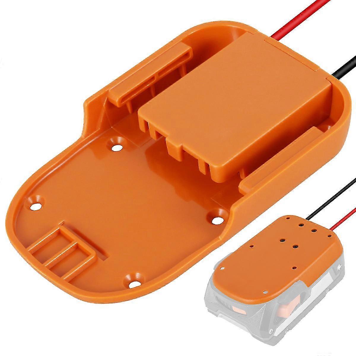 Lithium-ion Battery Adapter For Aeg 18v Insulated Safe Power Wheel Adapter Portable Reusable Power Connector For Rc