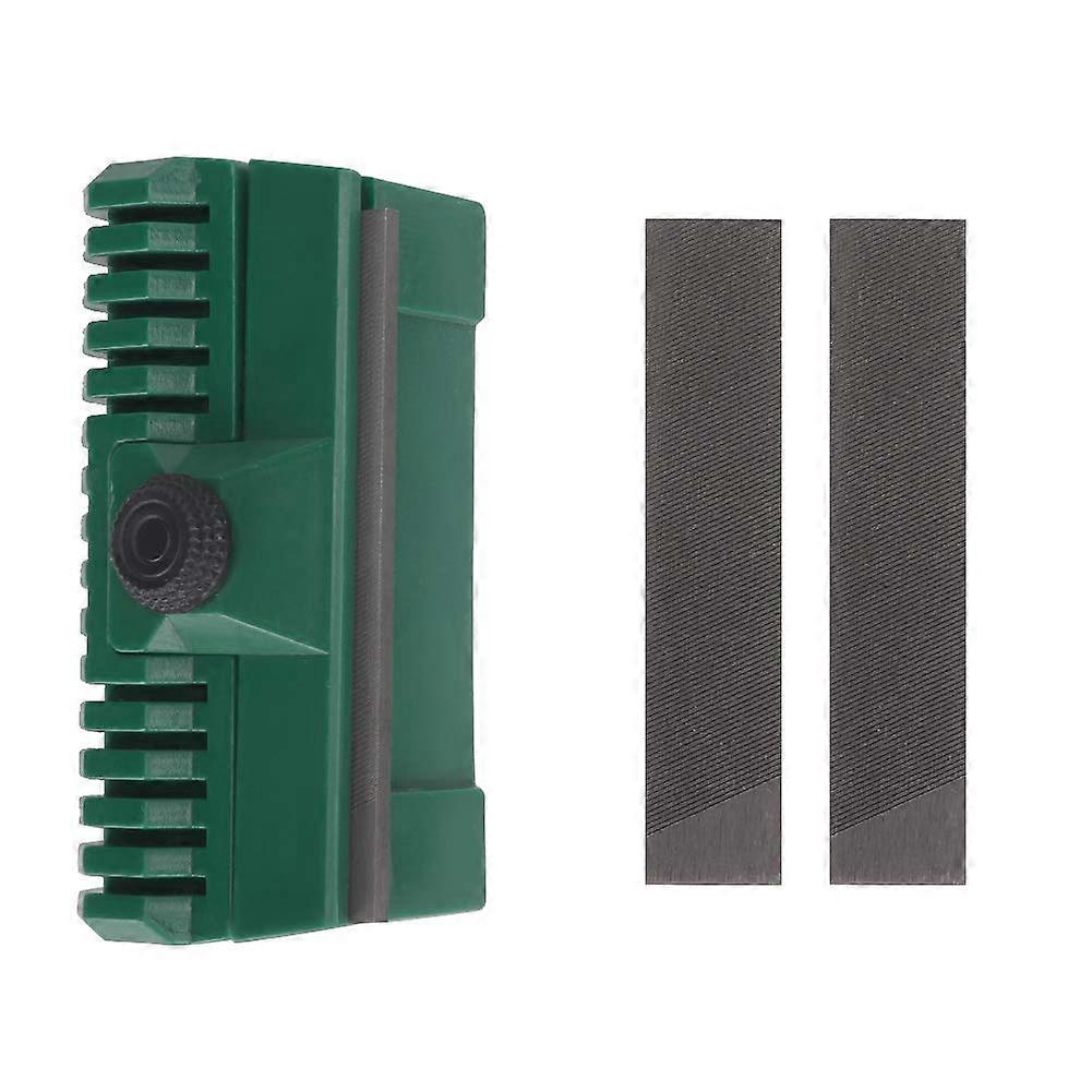 Chainsaw Bar Rail  Tool for  90° Alignment and Burr Smooth Cutting