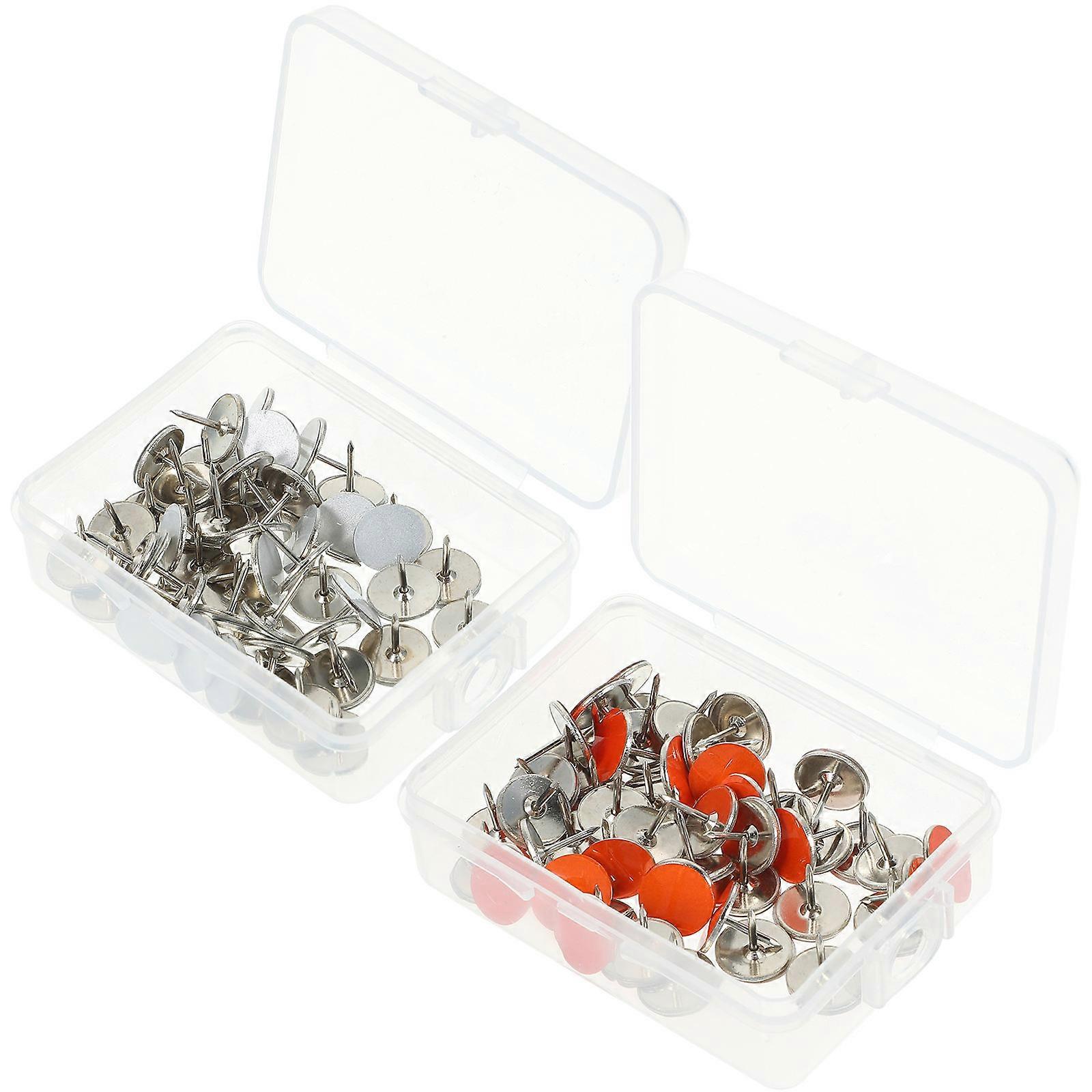 Reflective Tack Trail Markers for Outdoor Use 2 Boxes Durable Metal Tacks