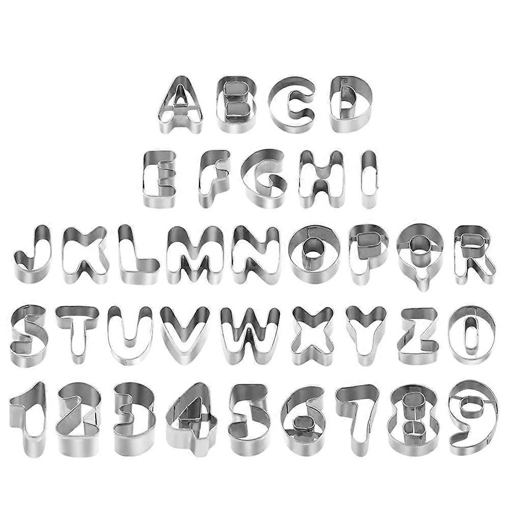 Biscuit Cutter Stainless Steel Biscuit Molds for Baking 36Pcs Kit