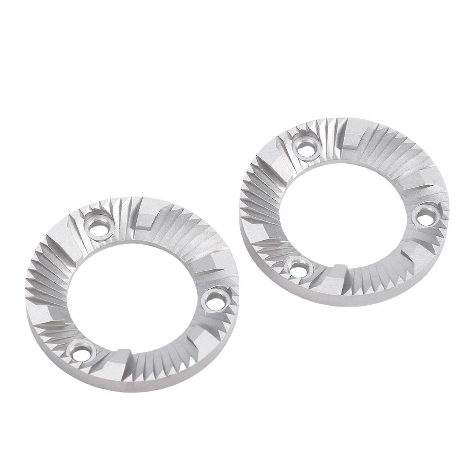 Coffee Grinder Burrs 40mm Stainless Steel Flat Burrs Replacement for Precise and Consistent Brewing
