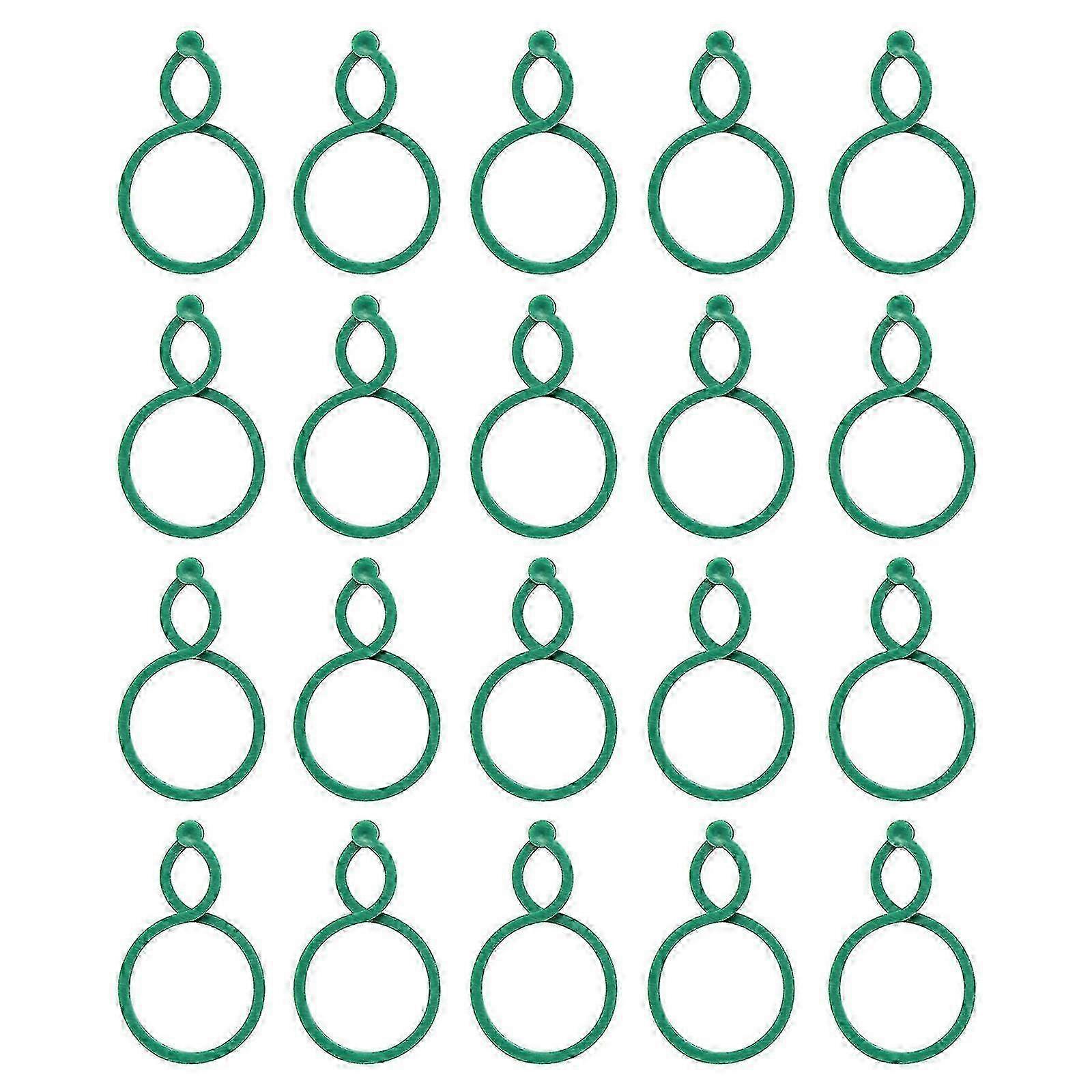 2026 20pcs Reusable Plant Clips for Flower & Fruit Support