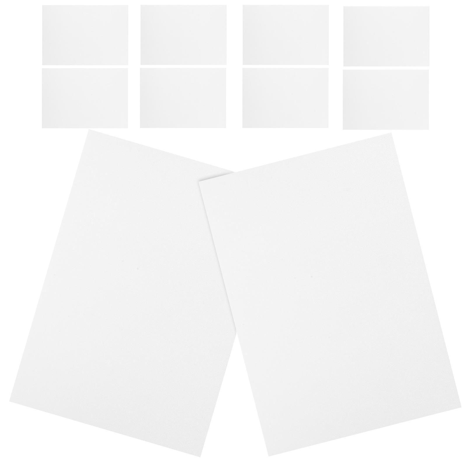 Durable Blow Molded Board Foam Sheets for Printmaking 10 White Sheets