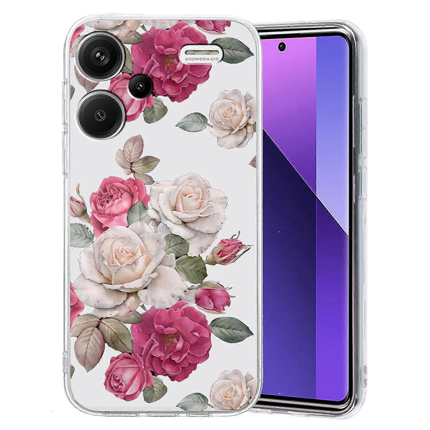 For Xiaomi Redmi Note 13 Pro+ 5G Case Soft TPU Pattern Printing Phone Cover