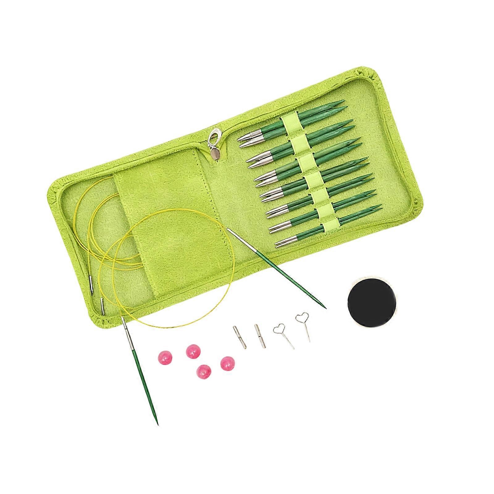 Circular Knitting Needle With Interchangeable Cords For Knitting Enthusiasts Multicolor