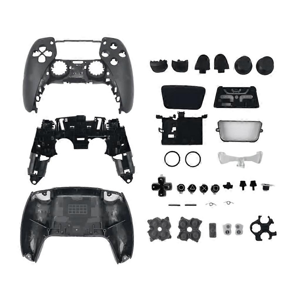 For PS5 Controller Housing Shell Replacement Kit BDM-030 Front Back Cover with Conductive Pad for P5 Gamepad A