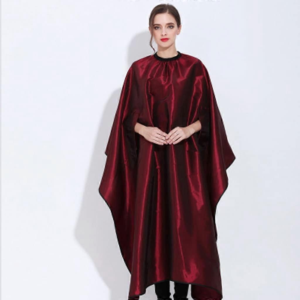 Hairdressing Cape Waterproof Full Coverage Salon Apron with Adjustable Neck Buckle and Eagle Pattern