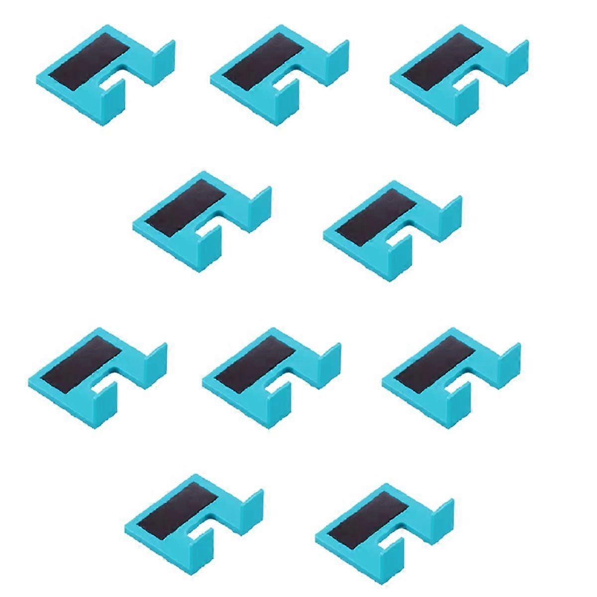 10Pcs Hinge Mounting Fixing Tool Door Panel Slit Piece Hinge Installation Fixed Plate Limit Spacer M