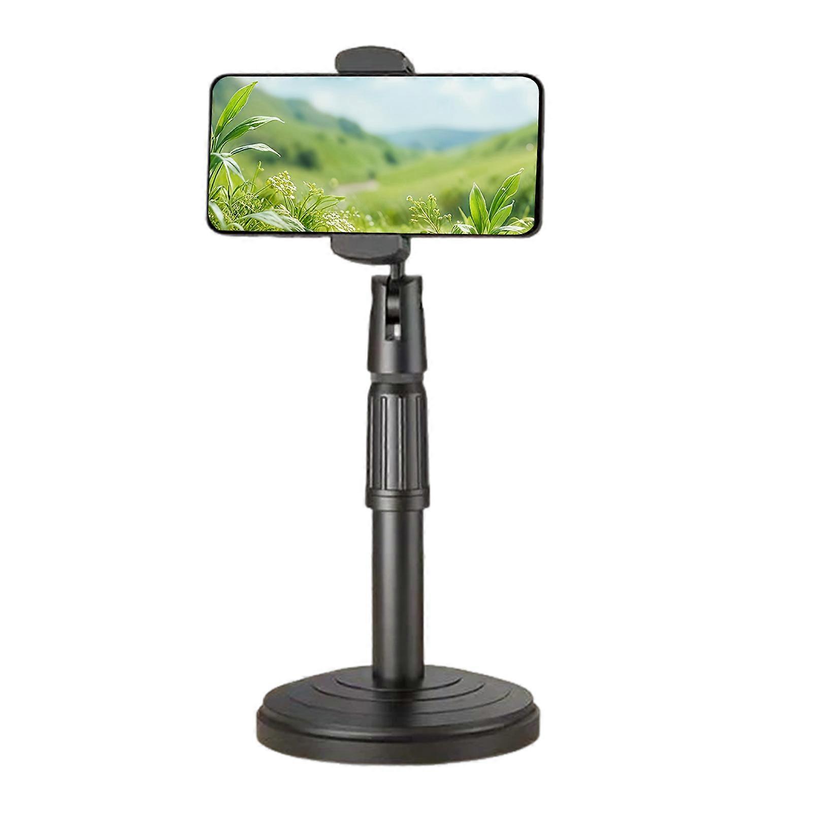 Mobile Phone Holder Universal Table Cell Phone Stand Retractable Adjustable Phone Mount for Live