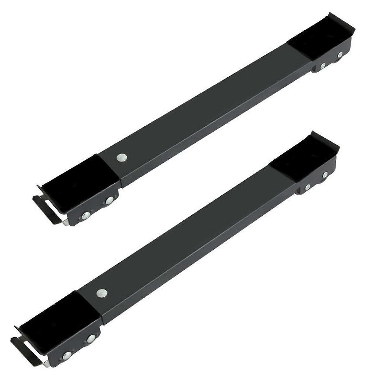 Washing Machine Stand Adjustable HeavyDuty Base with Lockable Wheels for Washer and Fridge