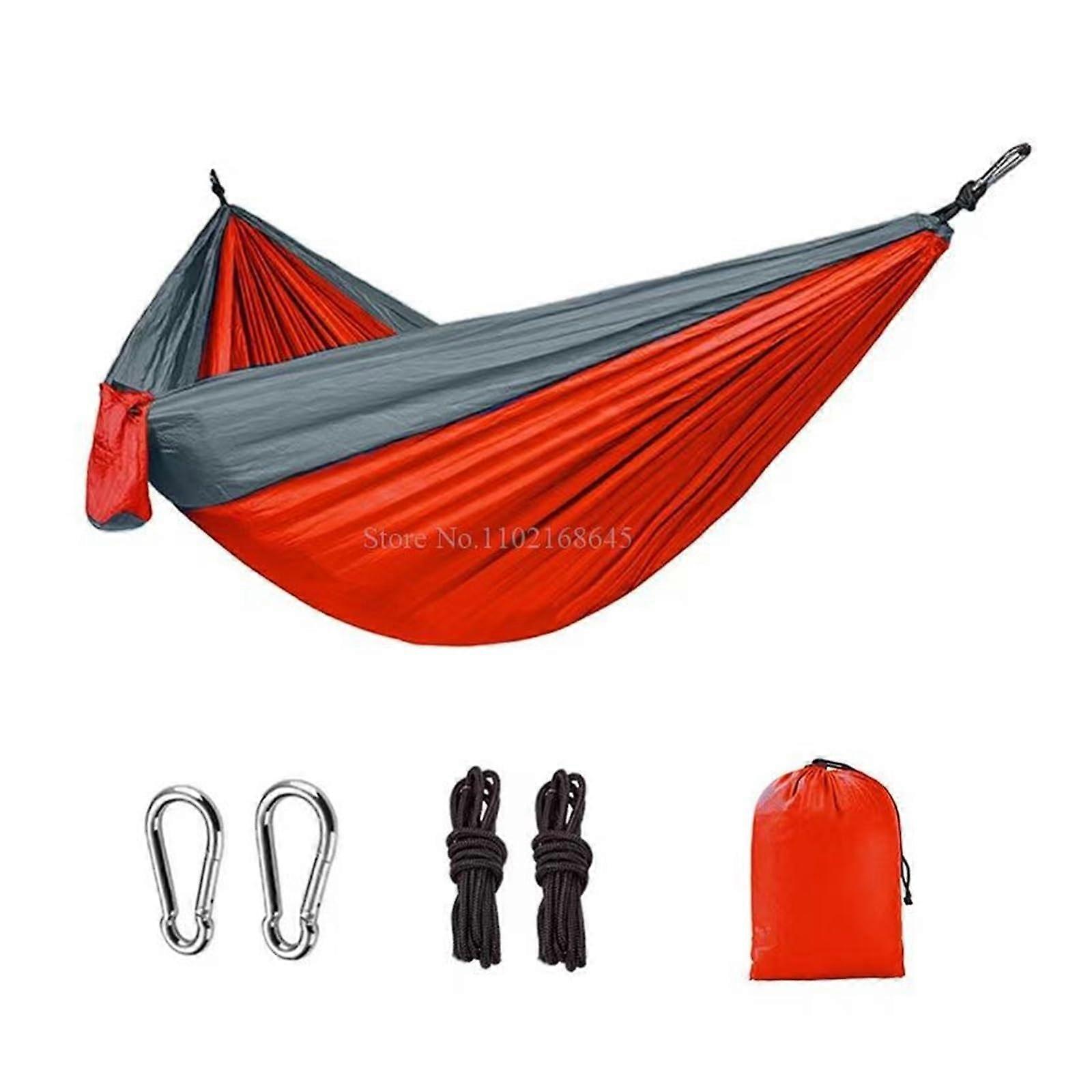 Camping Hammock Double Nylon Lightweight Quick Dry  Load for Hiking Travel Backpacking