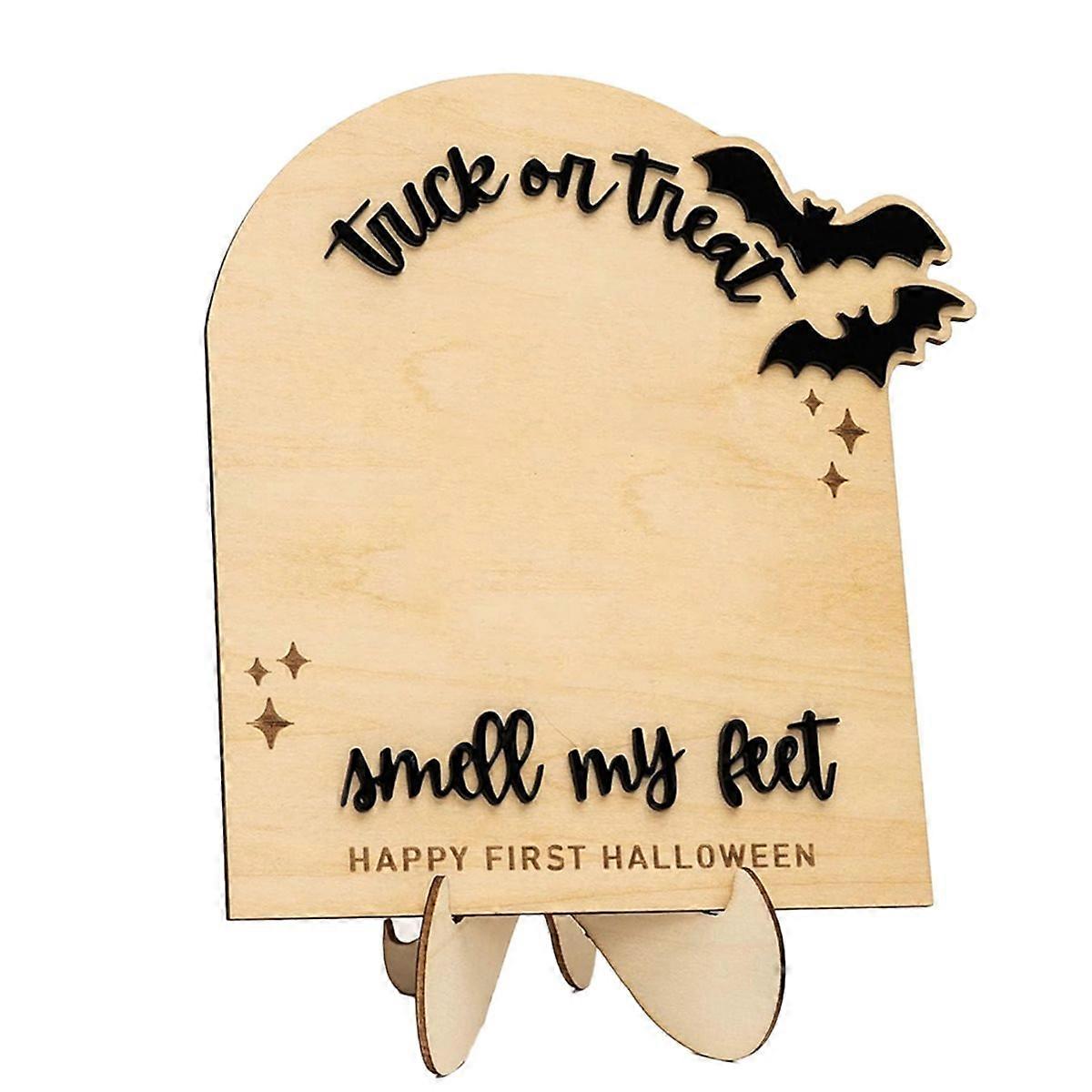 Baby's First Halloween DIY Footprint Kit