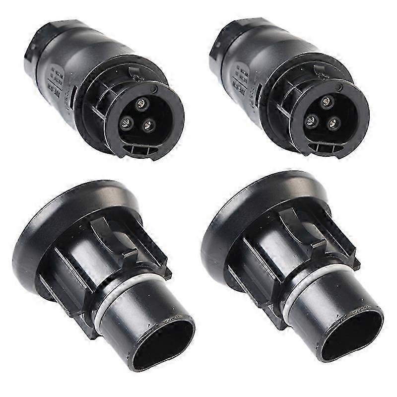 2Sets Solar PV Connector Plug 4000V 25A for Solar PV System Panel Kit