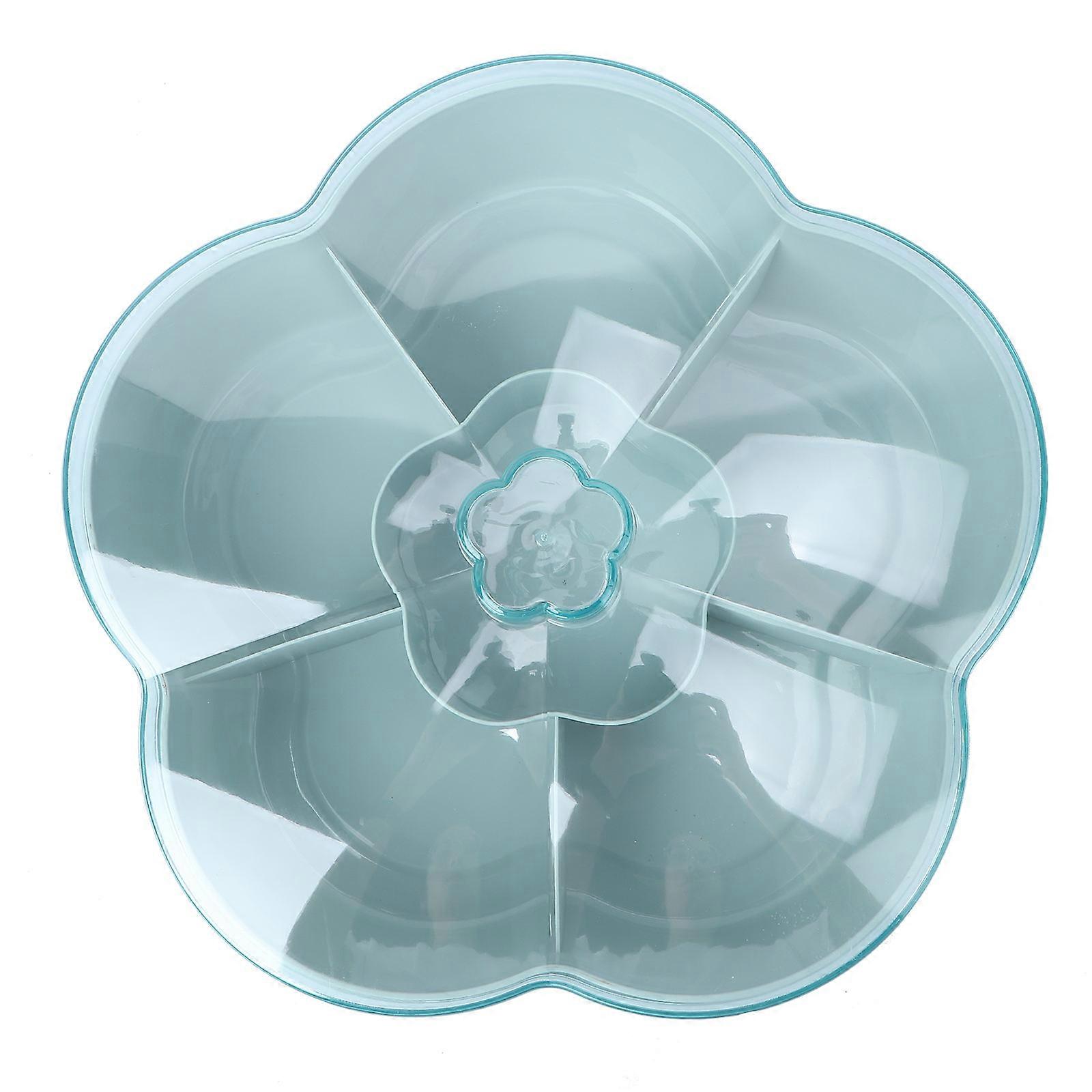 Fruit Serving Dish Storage Tray Single-Layer Dish Melon Box Petal Shape Simple and Practical Kitchen Tool 26X6.3CM Food Serving 1Set