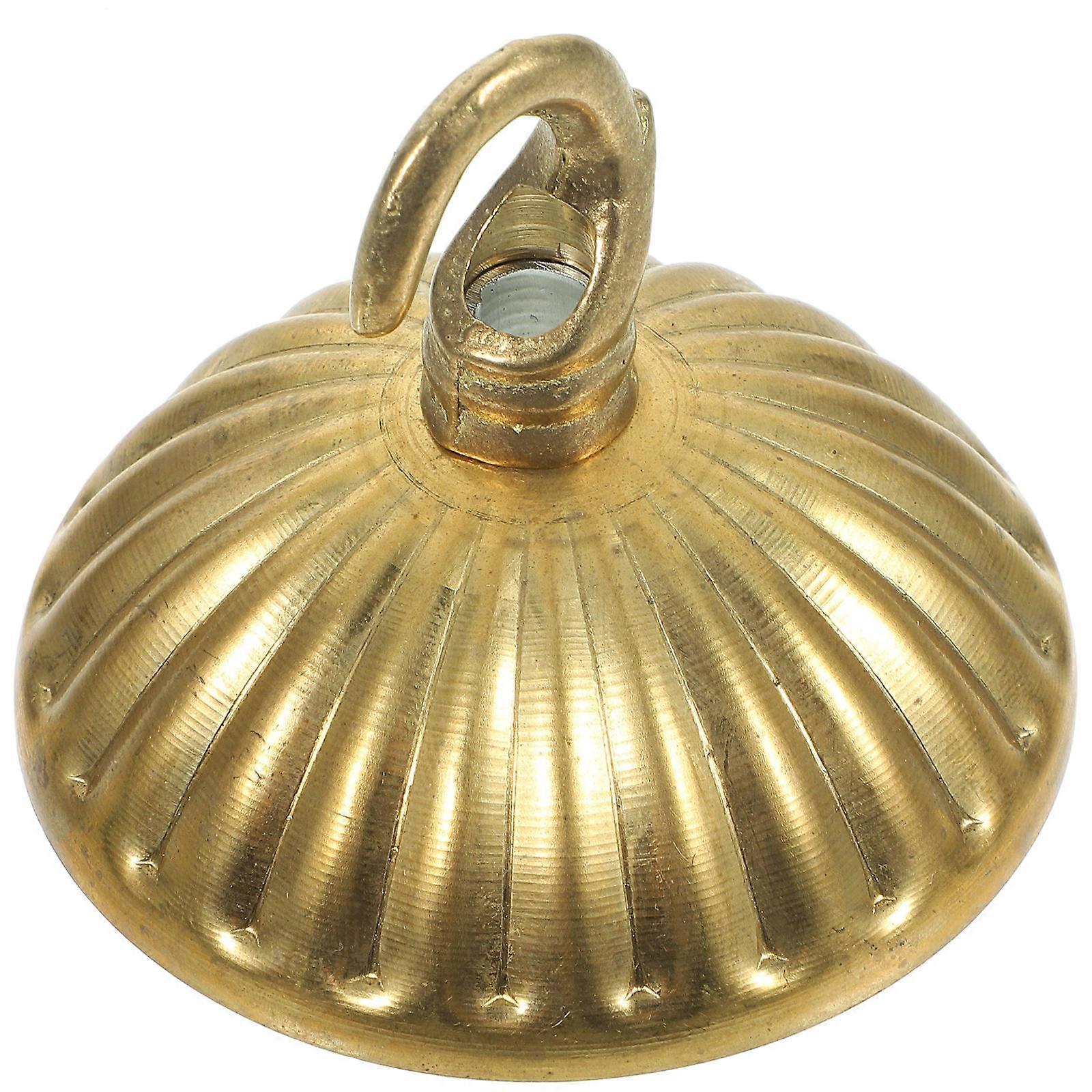 Golden Ceiling Canopy for Hanging Use 4Pcs Light Fixture Mounting Plates