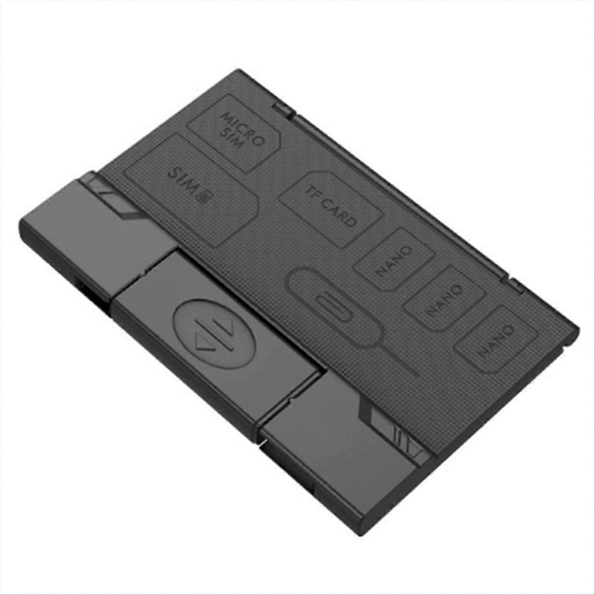 USB Memory Card Flash Reader for SD TF with MicroUSB & Type-C OTG Reader for Phone SIM Card Storage