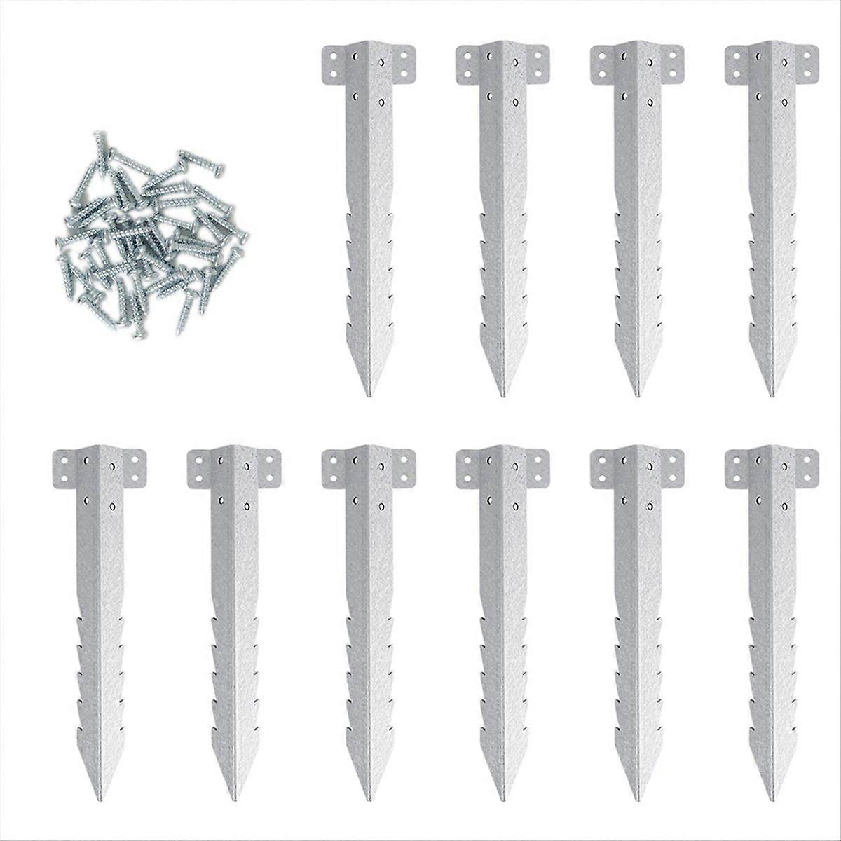 Small Railway Sleeper Brackets 10 Pack-Heavy Duty Sleeper Stakes