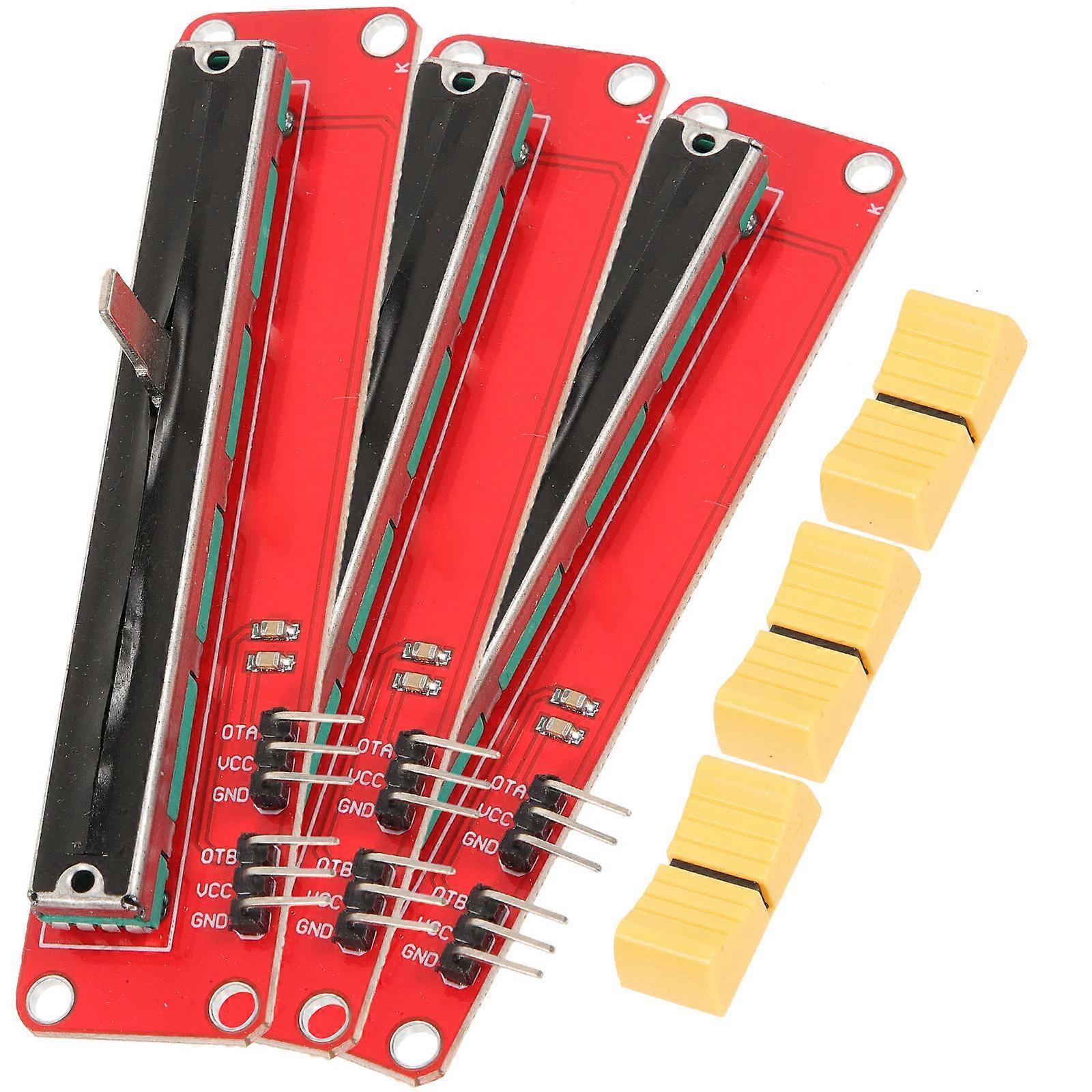 Linear Slider Potentiometer 10K Potentiometer for Electronic Block 12Pcs