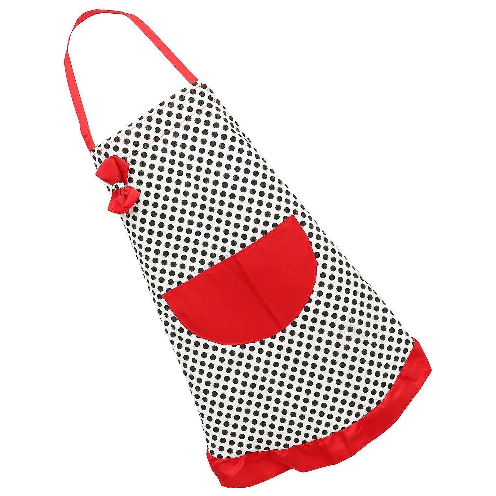 Bowknot Cooking Apron for Kitchen Use