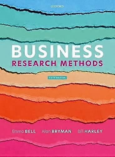 Business Research Methods
