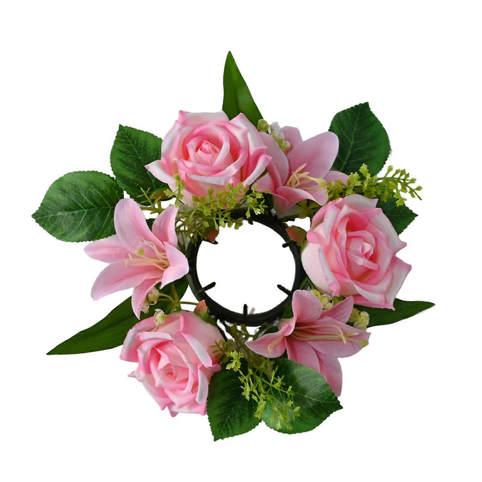 Artificial Floral Wreath For Front for Regular Use Durable Functional