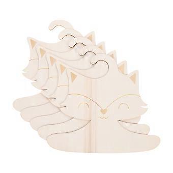 5Pcs Cartoon Animal Shape Hangers Clothes Hangers Baby Clothes Hangers Plaything Hangers