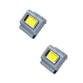 Led Running Light Outdoor Rugzak Veiligheid Silicone Clip Mode Walking Lamp voor nacht