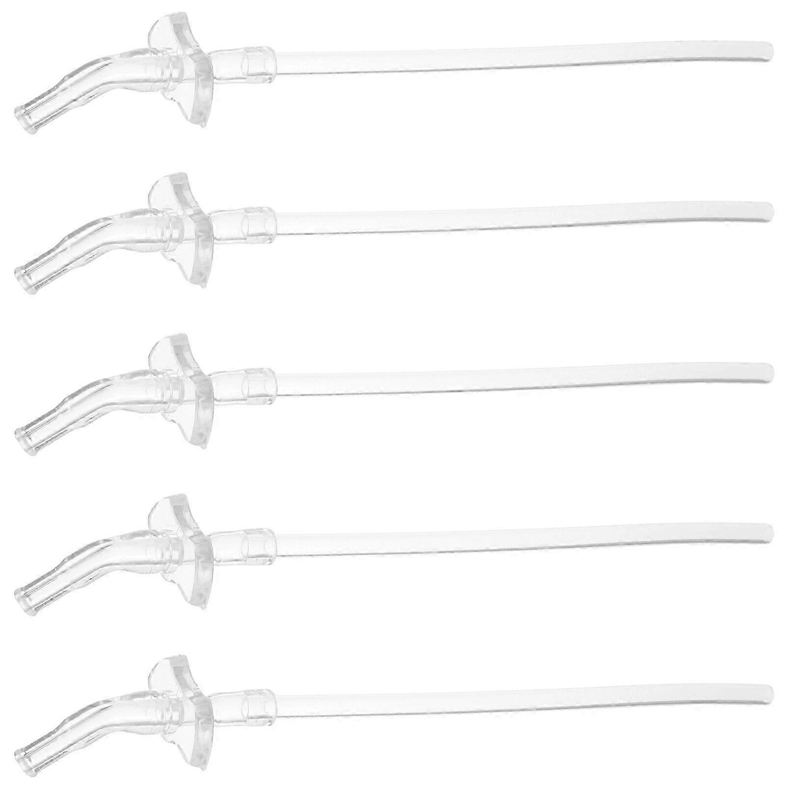 Flexible Silicone Straws for Cups 5pcs