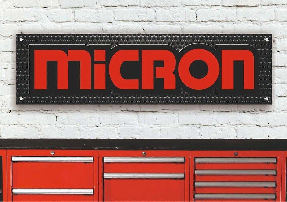 Bannière logo classique d'échappement MICRON FB0362