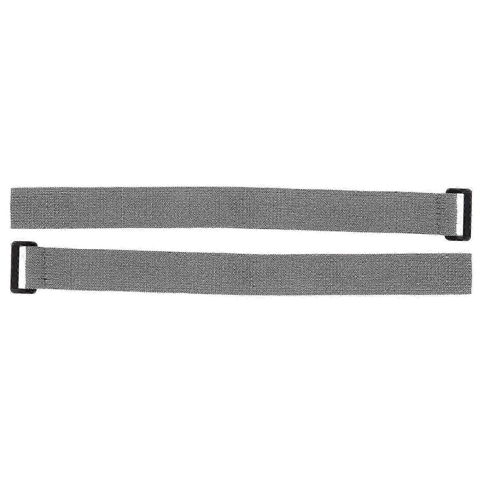 2 Pcs Securing Ties Elastic Straps Hook and Loop Fastening Straps with Buckles
