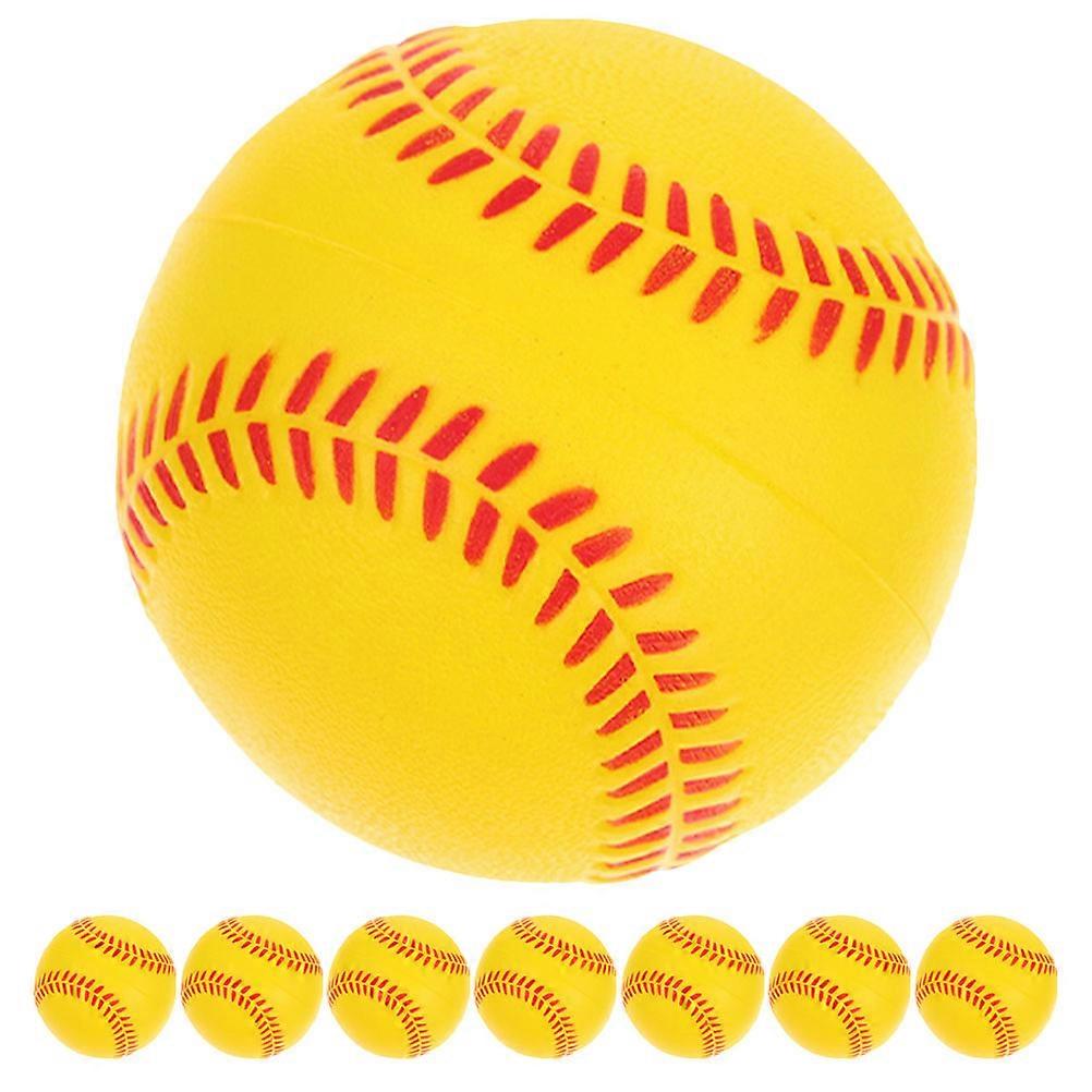 Practice Baseballs 8Pcs Training Softballs for Playing Sports Training