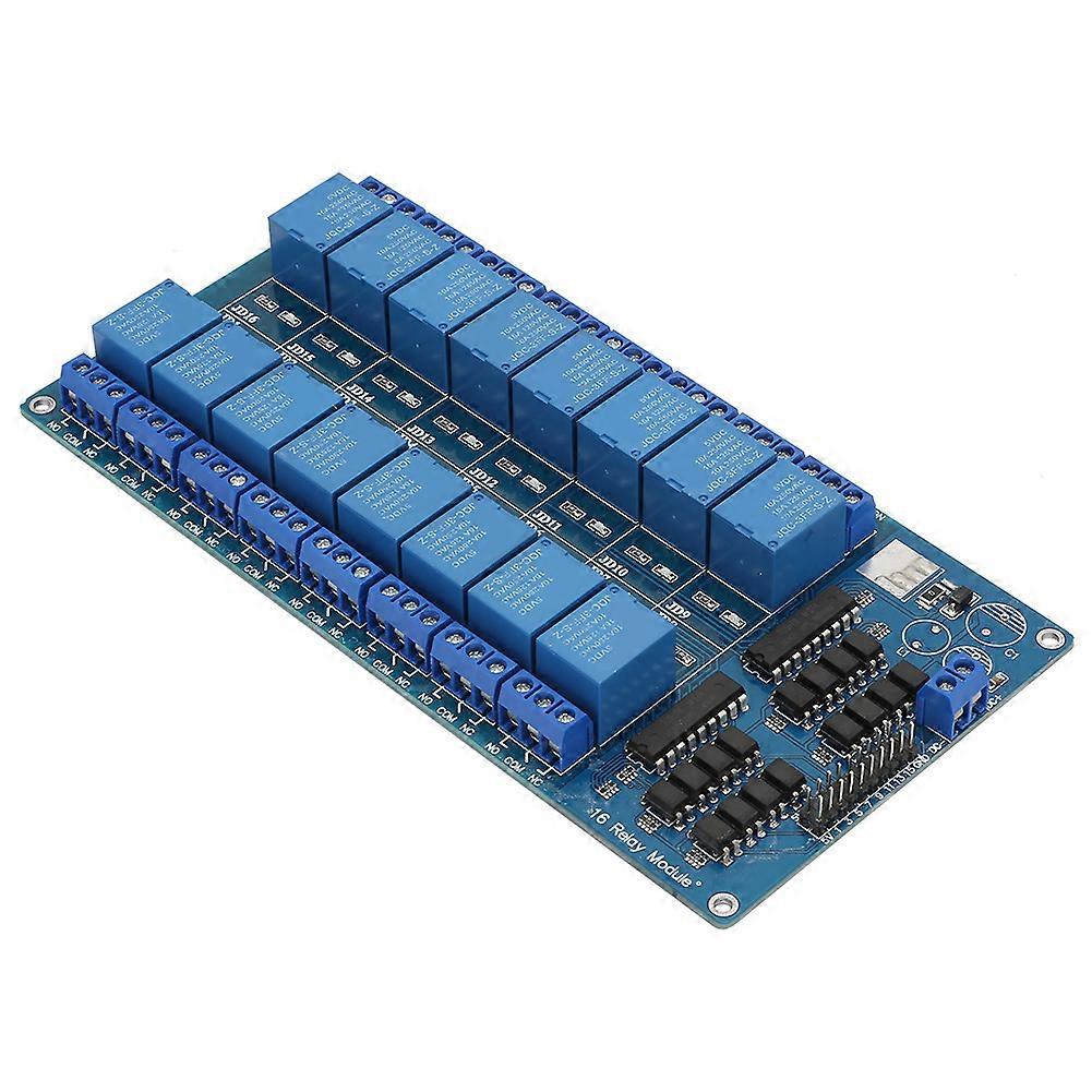16-channel 5V Relay Module Control Board with Optocoupler Protection For Microcontroller Module