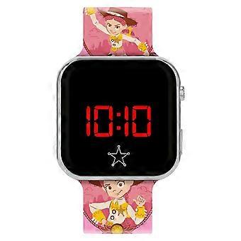 Kids Film And Cartoon Toy Story Jessie Led Red Watch TSF4023 - Stainless Steel
