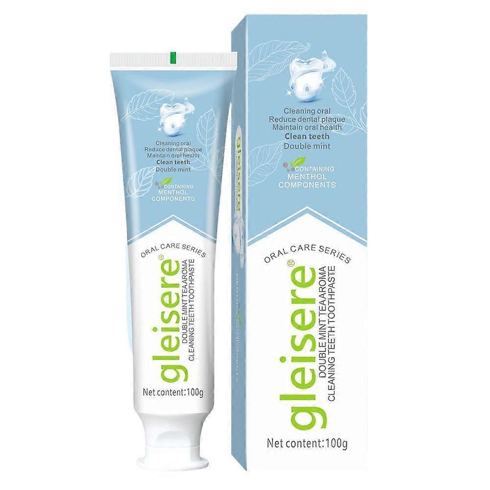 Natural White Tea Extract Toothpaste Fluoride Formula for Sensitive Teeth Portable Press Pump Head