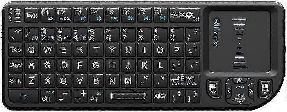 Mini Wireless Keyboard, With Touchpad Mouse, Lightweight Portable Wireless Keyboard Controller, With Usb Receiver Remote Control