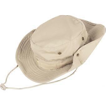 Cappello da sole Orvion per uomo e donna, modello a secchiello + cappello a tesa larga, pieghevole, con protezione UV, ideale per escursionismo, spiaggia, pesca, estate e safari (1 pezzo, beige).