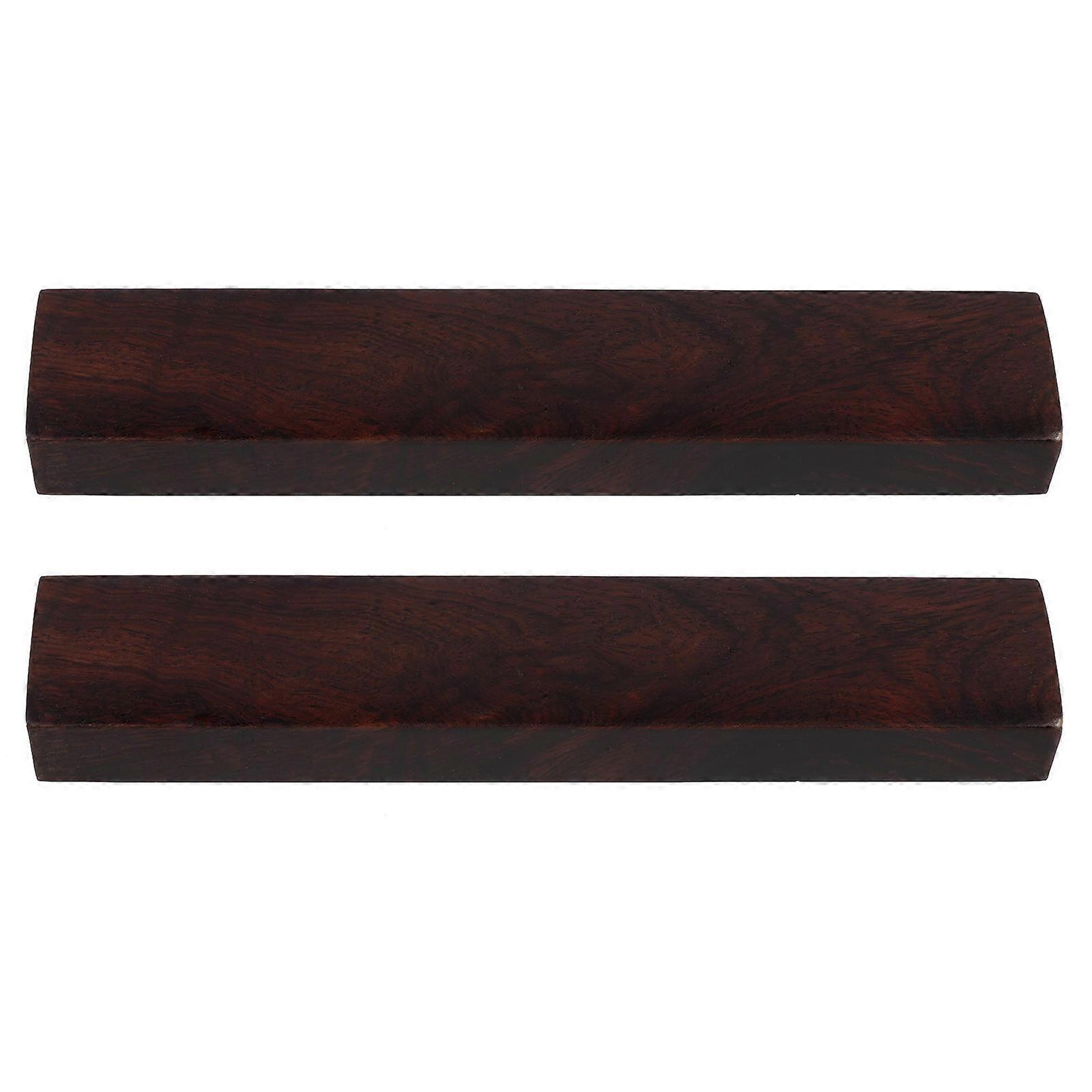 2Pcs Calligraphy Paperweights Study Room Wooden Paperweights Practical Stationeries