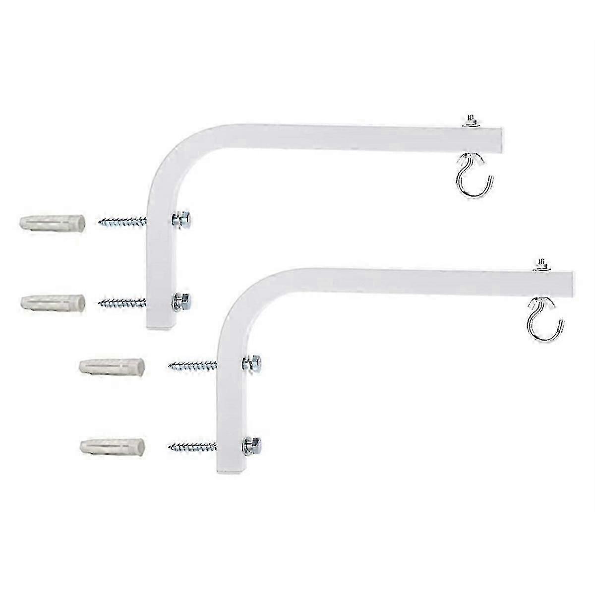 90 Degrees Projector Screen Wall Mount L-Brackets Adjustable Mount