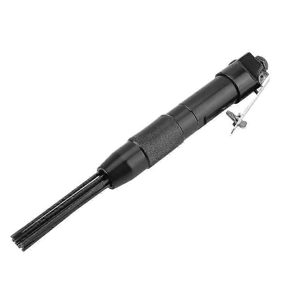 Pneumatic Needle Scaler, 12 Steel Needles, 4400 BPM, Rust Slag Removal and Deburring Tool for Welding and Automotive, 1/4-inch Air Inlet, 90 PSI