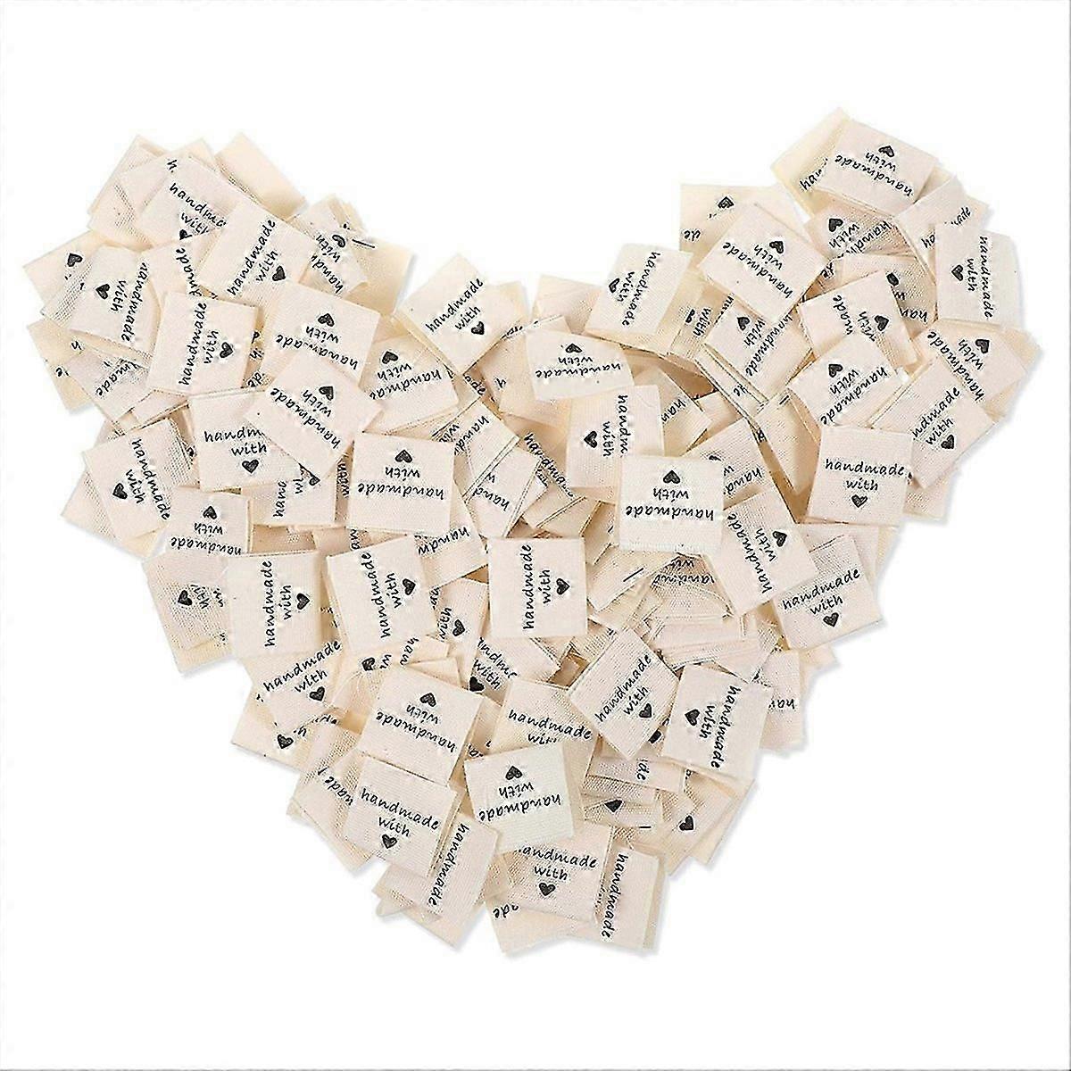 200PCS Sewing Labels for Handmade Items, Handmade