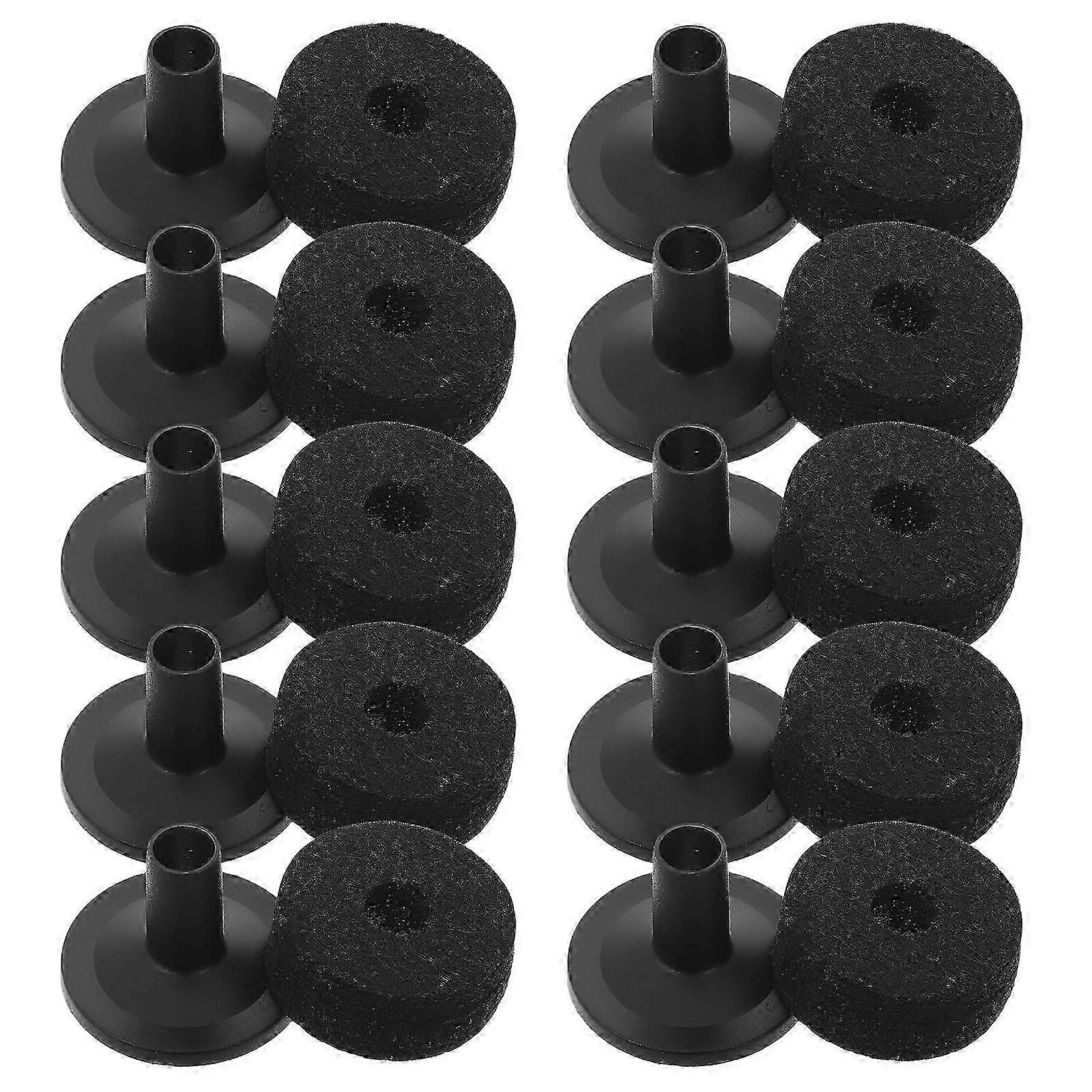 Replacement Cymbal Stand Sleeve with Base for 1Set Drum Kit Accessory