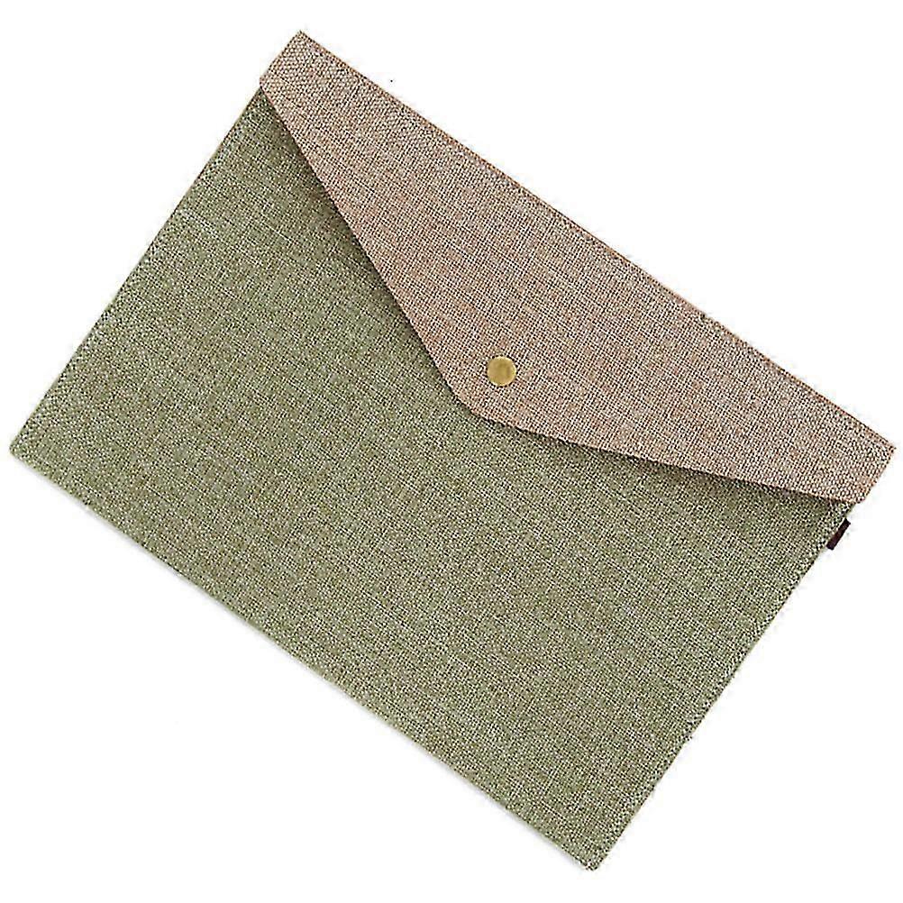 Paper File Folder Document Organizer for Document Storage Green