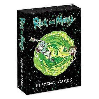 Rick und Morty Spielkarten – Sammelbares Pokerdeck – Lustiges Sci-Fi-Kartenspiel für Erwachsene und Jugendliche – Geschenk