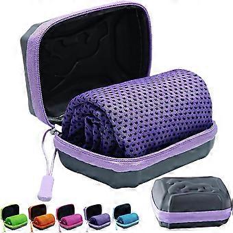 RUIYUE Cooling Towel For Neck Cooling Towels For Neck And Face, Quick Drying Sweat Towels With Storage Box, Cooling Towel, Breathable Chilly Sports