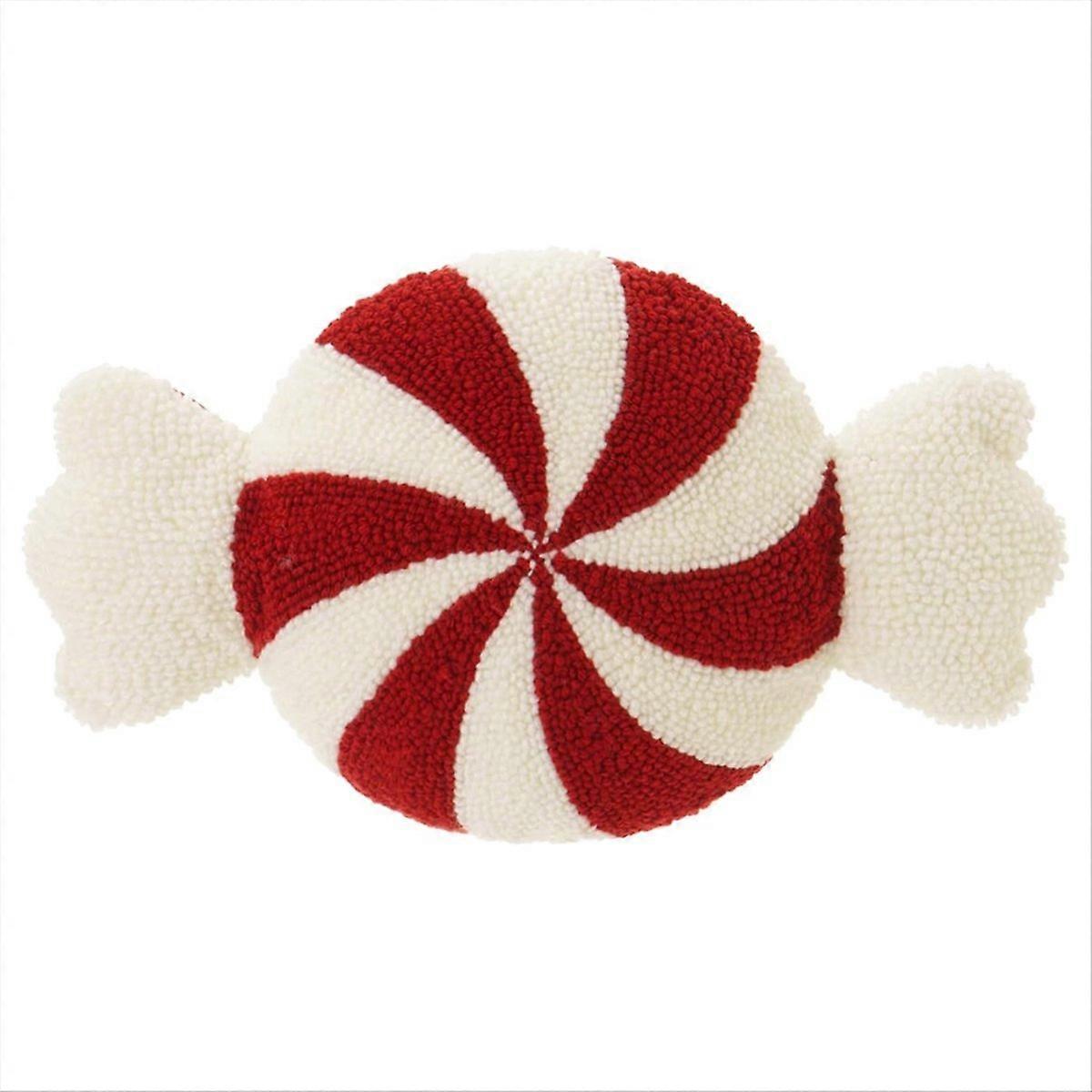 Cute Christmas Pillows, Plush Candy Christmas Pillows, Winter Bedroom Sofa Christmas Decorations